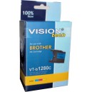 Kompatibil Brother LC-1280C cyan Vision