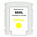 Kompatibil HP 88Y XL, yellow